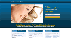 Desktop Screenshot of 1sttoothwhitening.com