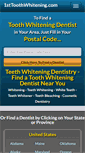 Mobile Screenshot of 1sttoothwhitening.com